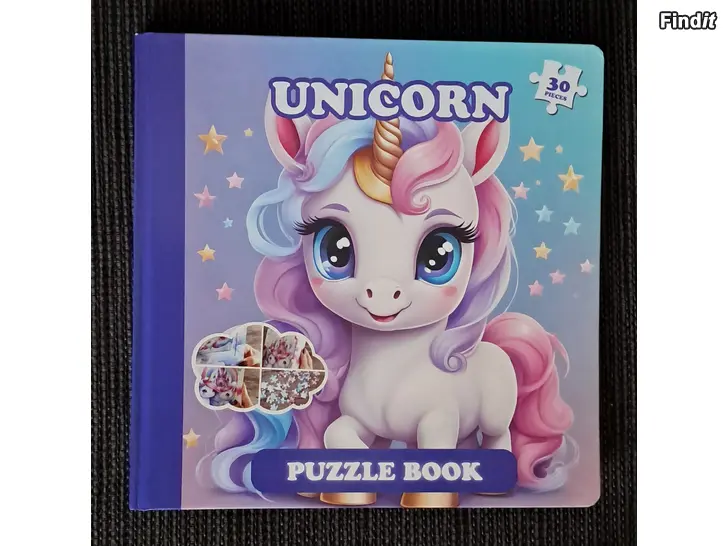 Myydään Unicorn palapelikirja
