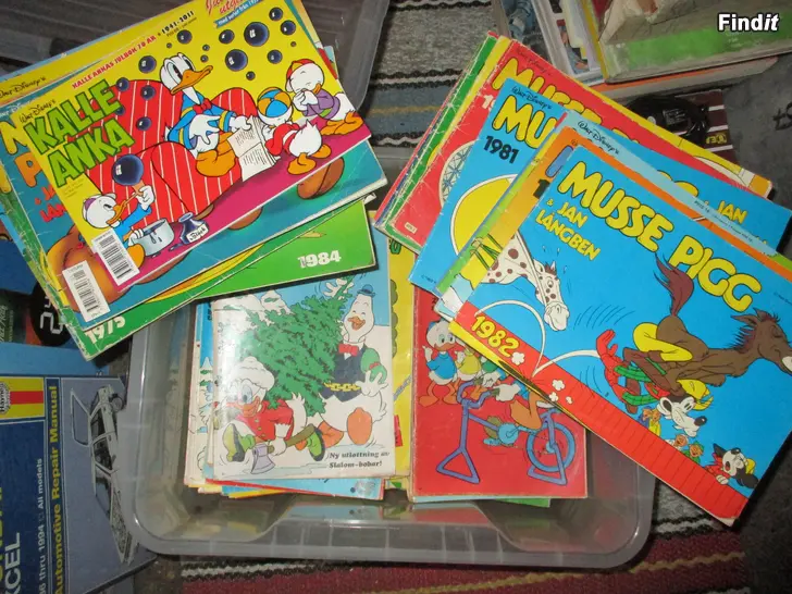 Säljes Kalle Anka tidningspaket