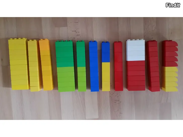 Myydään Lego Duplo peruspalikat 100kpl 25e