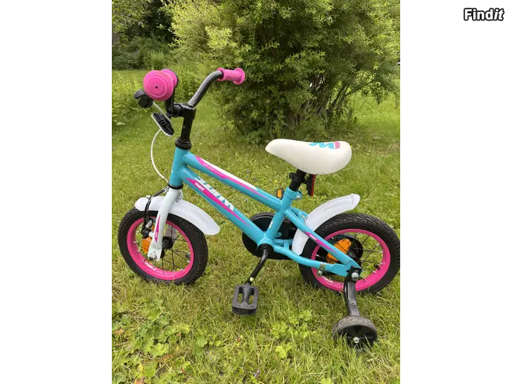 Myydään White 12 barncykel