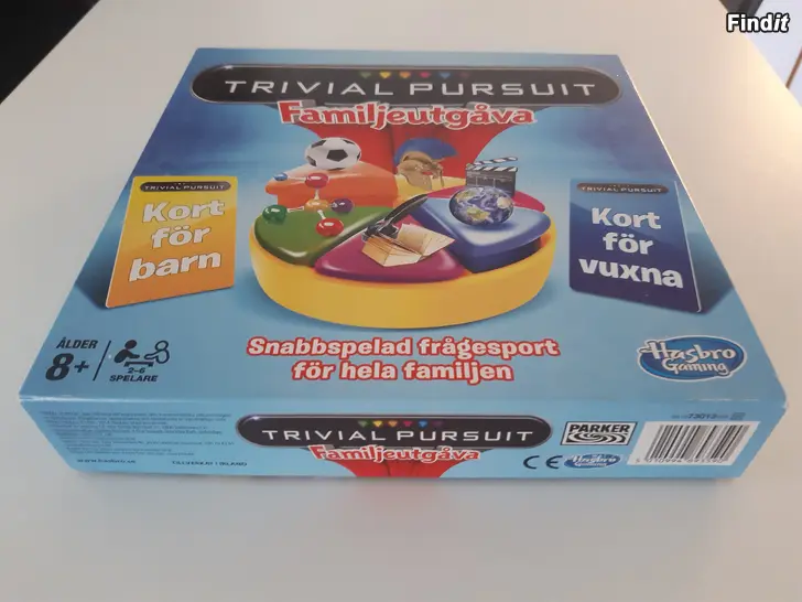 Säljes Trivial Pursuit familjeutgåva