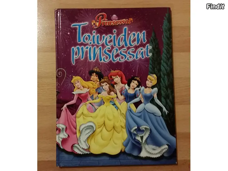 Myydään Disney Toiveiden prinsessat kirja  -3e