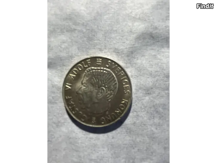 Säljes Sverige 5 kr 1955