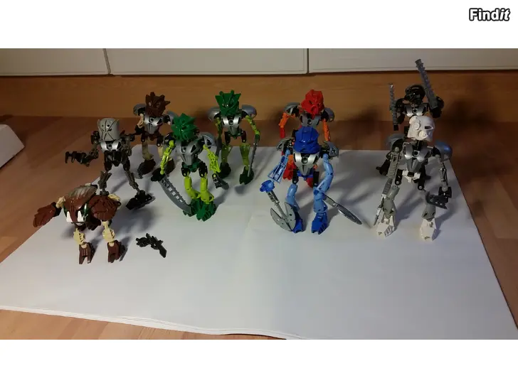Myydään Lego Bionicle 9kpl  TARJOA