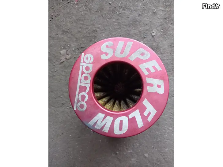 Myydään Sparco super flow ilmansuodatin