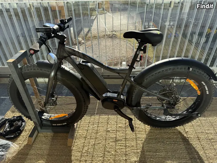 Säljes GZR Black Raw 17/26 Bafang M400 SRAM 12vxl/vht el / sähkö fatbike 2023