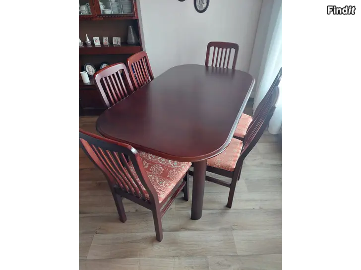 Myydään Matsalsbord + 6 stolar