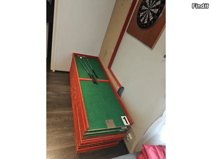 Vuokrataan 9 hål minigolf uthyres / 9 reikä minigolf vuokrataan