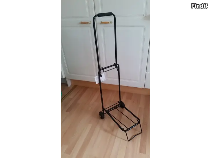 Myydään Vetokärry kuljetuskärry kokoontaitettava musta 8e