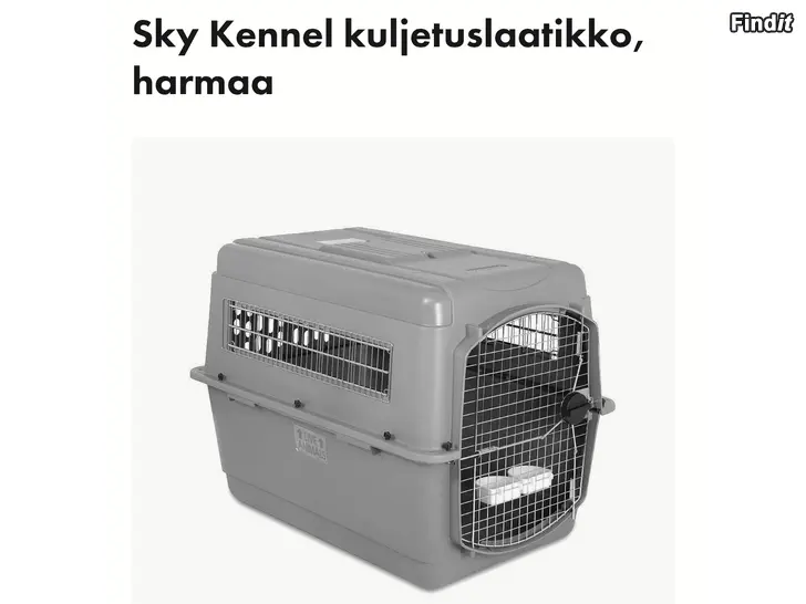 Myydään Koiran kuljetus/lentoboxi