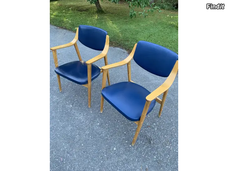 Säljes 1950-tals stolar, 6 st