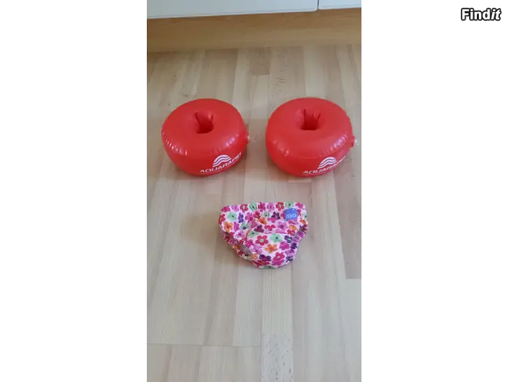 Myydään Aquarapid kellukkeet punaiset ja pieni Mio uikkari  yht.8e