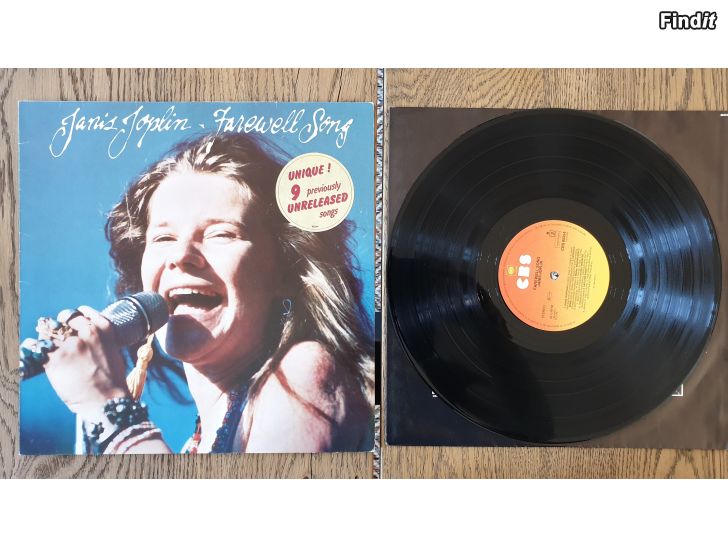 Säljes Janis Joplin, Farewell song. Vinyl LP