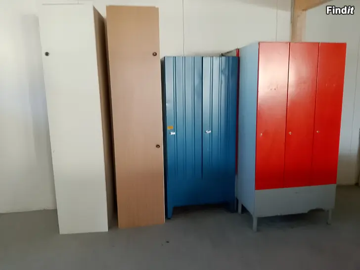 Säljes Skrubbar och plåt skåp