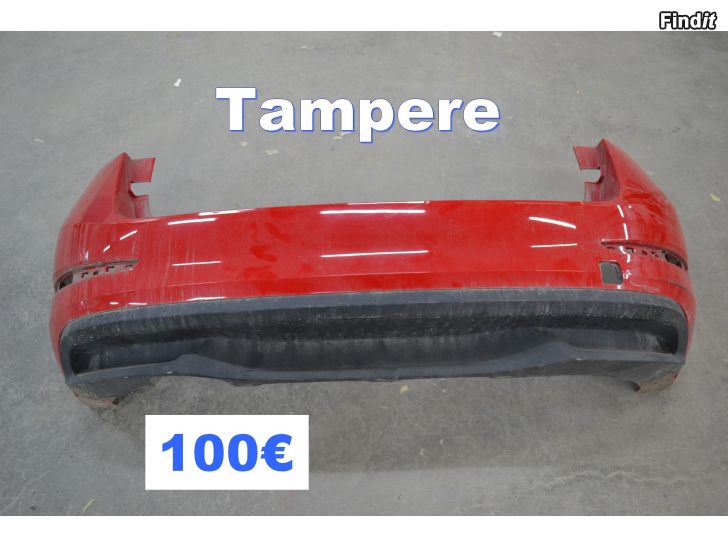 Säljes Skoda Scala 19-20 takapuskuri 657807421 punainen rear bumper