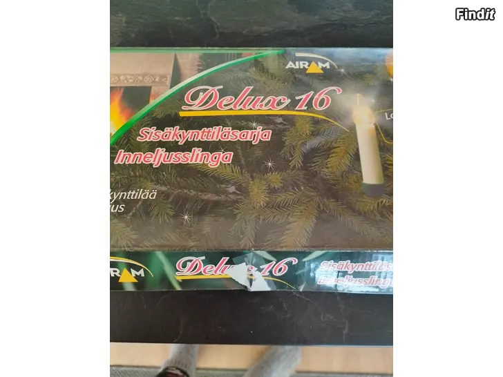 Säljes Julgransljus för inomhusbruk