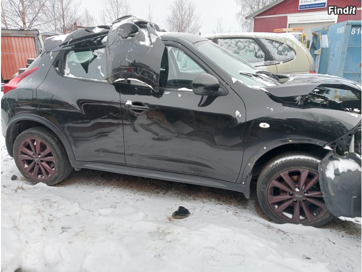 Myydään Nissan Juke 1,6 automaatti 2013 varaosina