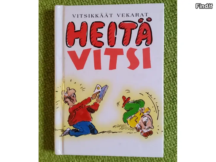 Myydään Vitsikkäät vekarat -HEITÄ VITSI  -hinta 2e