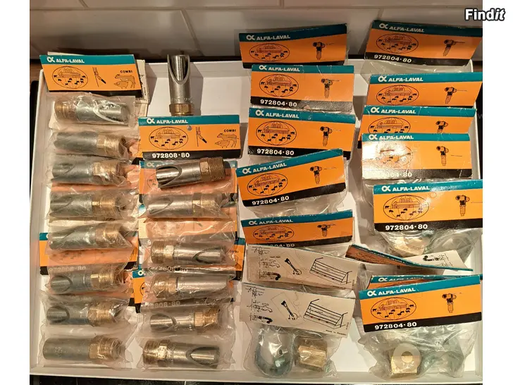 Myydään Alfa-Laval vvs produkter