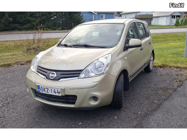 Myydään Nissan note 1.4 2010vm aj.177000km