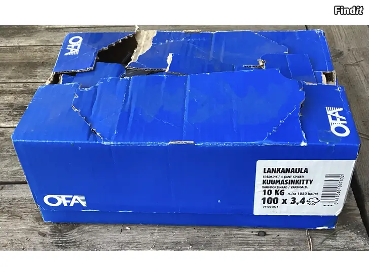 Myydään Spiklåda 10kg 4 tummare
