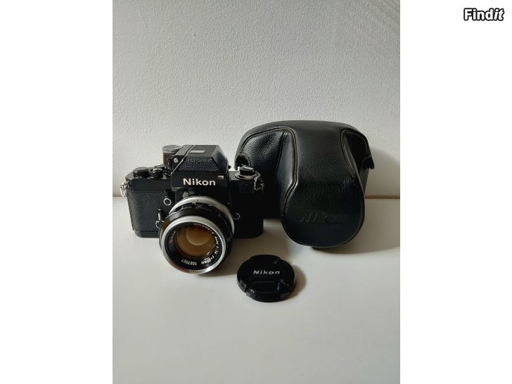 Säljes Nikon systemkamera F2 Photomic + 50mm f1.4 objektiv