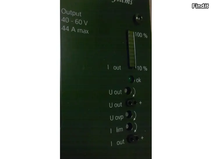 Myydään Virtalähde säädettävä 40-60V 1900W