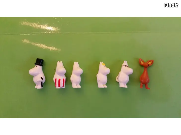 Myydään Muumi minifiguuri 6kpl 10e