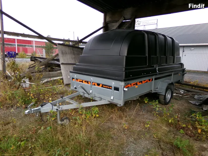 Säljes STOR 750kg bilsläpvagn med kipp