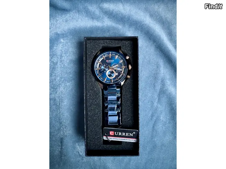 Myydään Miesten alkuperäinen Curren 8355 kvartsikronografikello