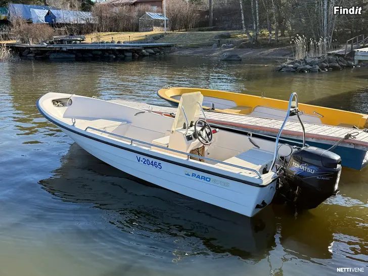 Myydään Paro 4700 RX + Tohatsu 30