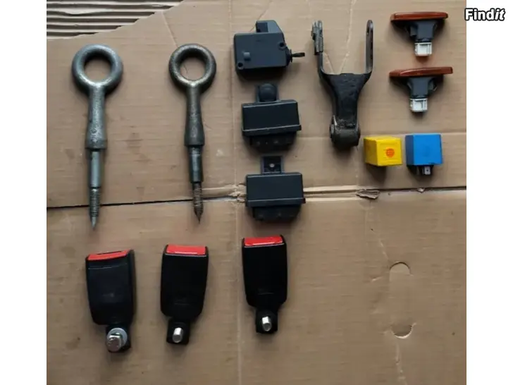 Myydään Moottorituki turvavyönlukkot hinnausilmukka