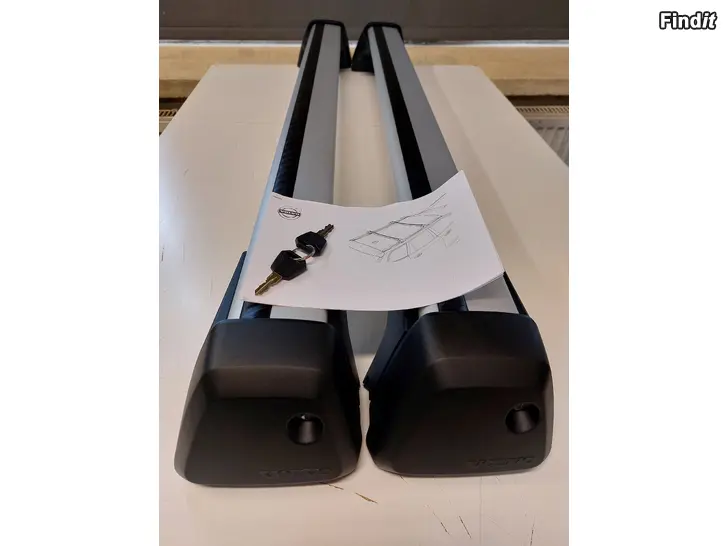 Myydään Volvo V60/V60CC mk2 OEM Kattotelineet/Takräcken vm. 2019