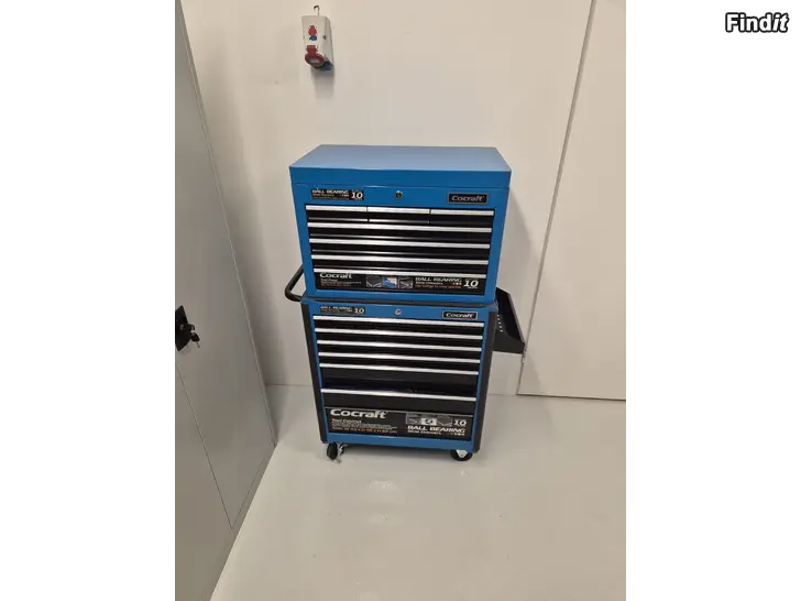 Säljes Verktygsvagn med toppskåp