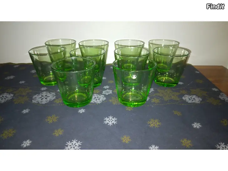 Myydään Iittala kartiolasit 10kpl