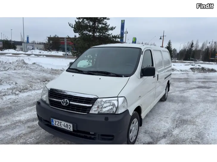 Myydään Toyota Hiace kats ok