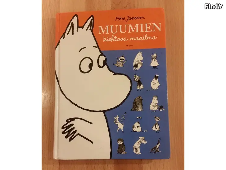 Myydään Muumien kiehtova maailma kirja WSOY Tove Jansson 8e