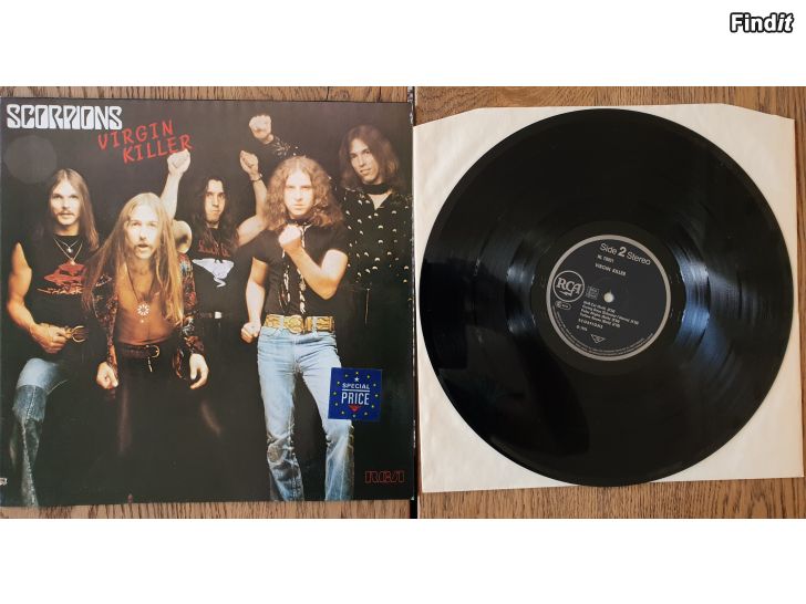Säljes Scorpions, Virgin killer. Vinyl LP