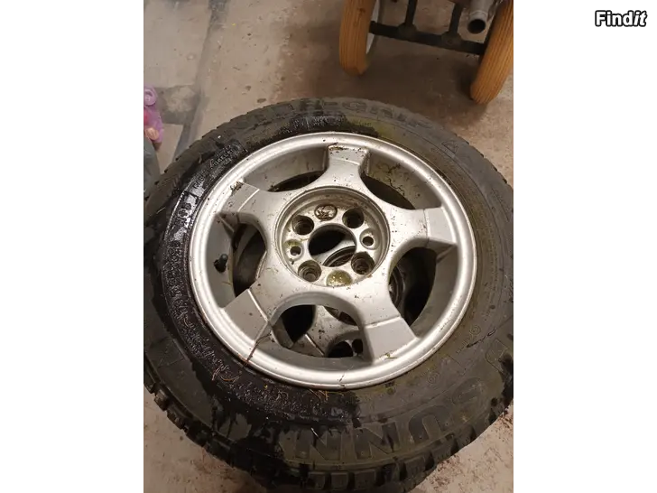 Säljes 13  tums Aluminiumfälgar 4x98