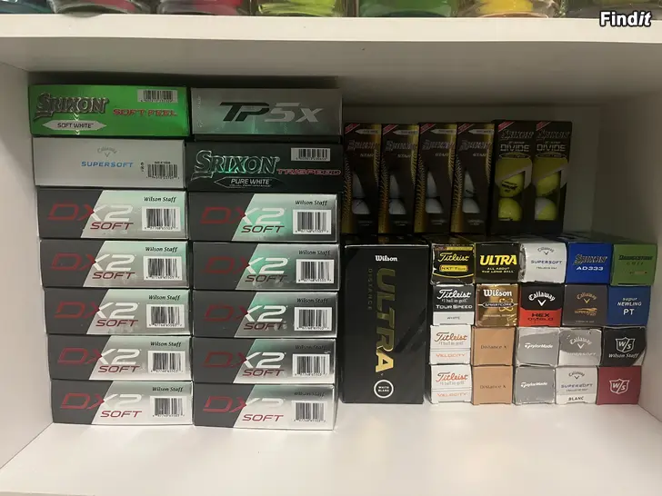 Säljes Golfbollar helt nya
