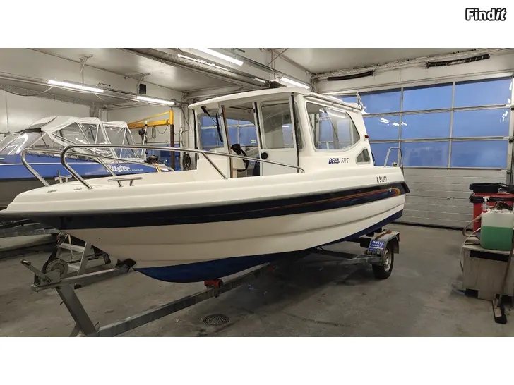 Myydään Bella 572C -07 / Mercury F80 -08 + Aku 750 Traileri