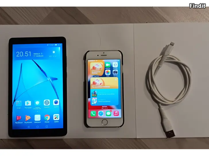 Myydään Huawei + iPhone