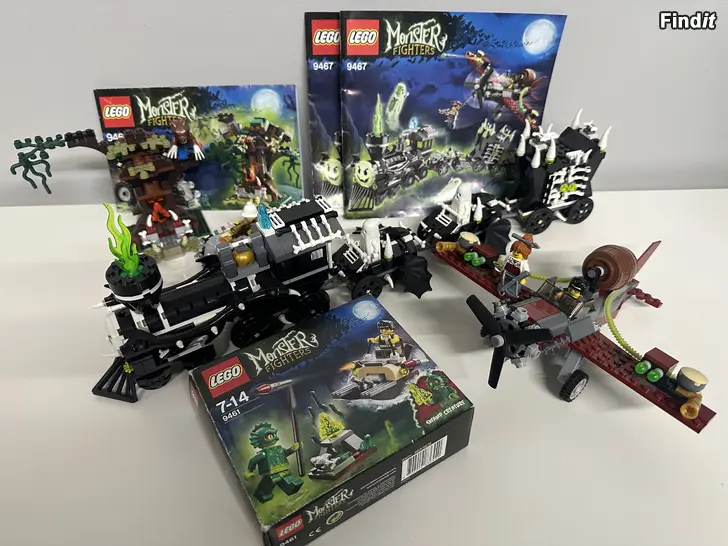 Säljes Lego Monster fighters paket