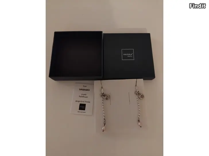 Myydään Kalevala koru Vanamo korvikset