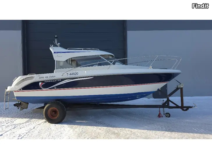 Myydään Finnmaster 6800 WAC  hyvin varusteltu, huollettu ja heti vesille