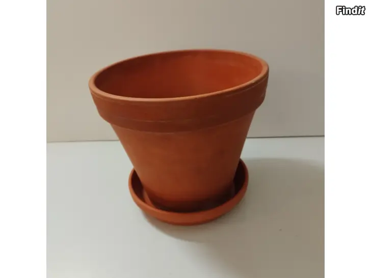 Säljes Tegelblomkruka,  stor