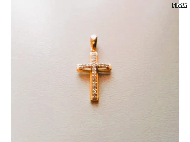 Myydään Timanttiriipus 22 tim. Kulta 14K