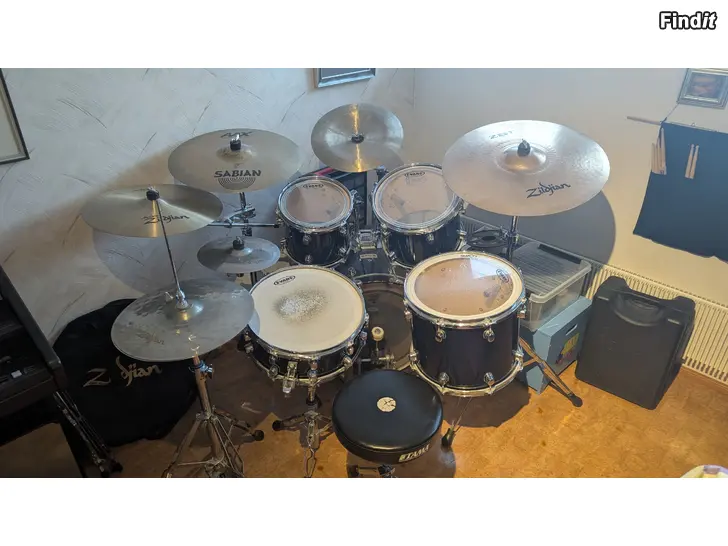 Säljes Komplett trumset