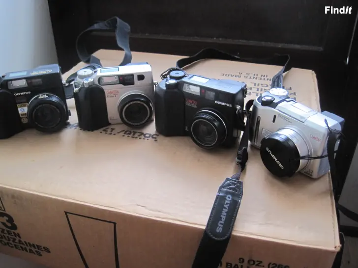 Myydään Olymus Camedia Kamerat