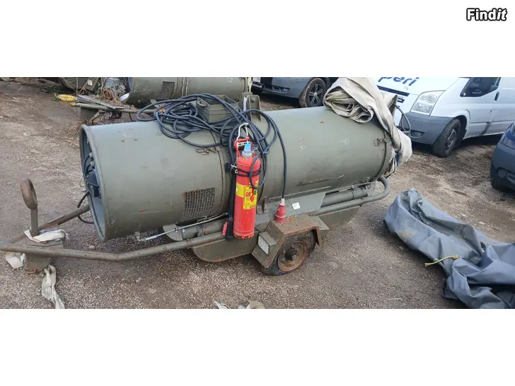 Myydään Polttoöljylämmittimiä,Ruotsin Armeijan ylijäämiä